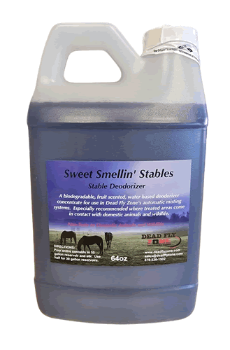 Sweet Smellin' Stables-Odor Control For Barns-1/2 Gallon Concentrate