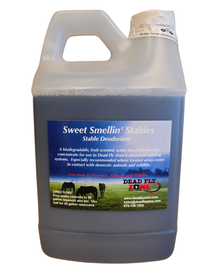 Sweet Smellin' Stables-Odor Control For Barns-1/2 Gallon Concentrate - Dead Fly Zone