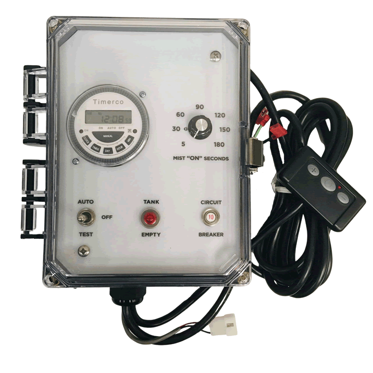 Digital Timer Assembly For Insect Misting Systems With Remote Control - Dead Fly Zone
