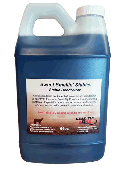 Sweet Smellin' Stables-Odor Control For Barns-1/2 Gallon Concentrate - Dead Fly Zone